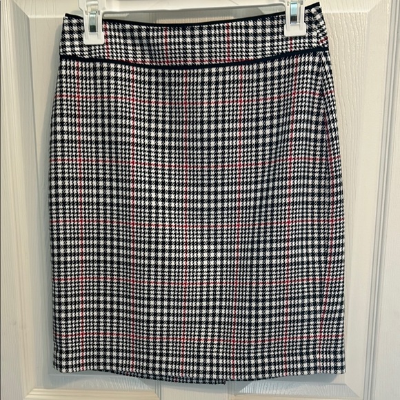 Banana Republic Houndstooth Professional Skirt